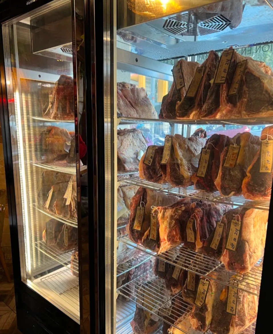 Cámara de maduración de carnes