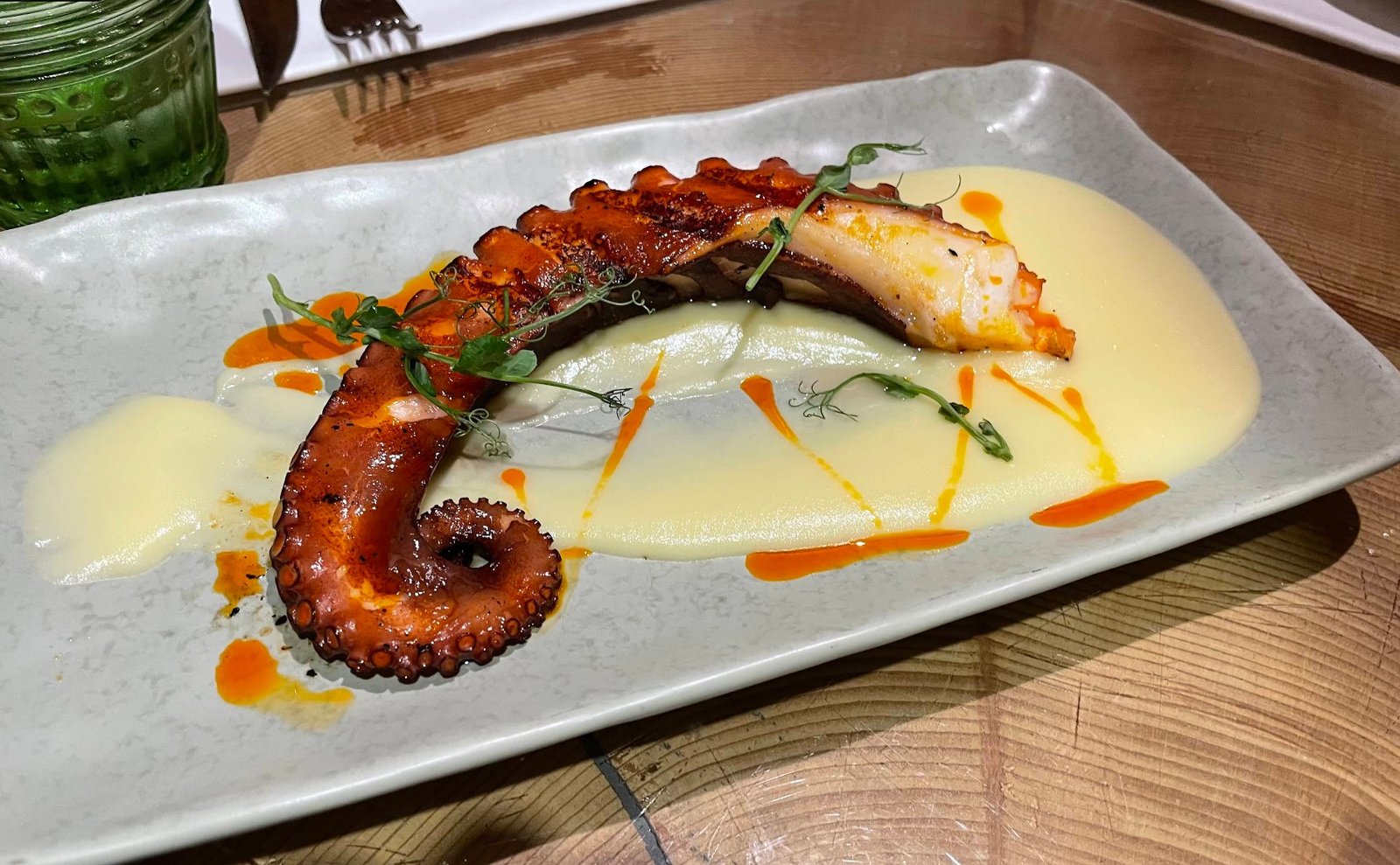 Pulpo a la brasa